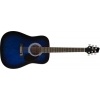 Stagg – Guitare Acoustique Junior SW201 3/4 Blueburst