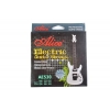 Alice cordes fixées pour guitare électrique (Extra Light, forts 0008-0038), cordes en acier hexacore avec couvercle en alliage de nickel, Mod AE530-XL