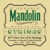 D’Addario J67 Nickel-Plated Steel Jeu de cordes pour mandoline Tirant Medium (.011-.039) (Import Royaume Uni)