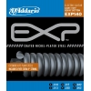 D’Addario EXP140 EXP Coated Nickel-Plated Steel Jeu de cordes pour guitare électrique Tirant Super Light Top/Heavy Bottom (.010-.052) (Import Royaume Uni)