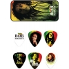 Dunlop – bobpt02h – Boîte de 6 médiators Heavy différents Bob Marley