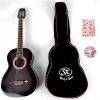 Gypsy rose – Guitare classique – Pack guitare classique noire 7/8 ggy grc1k/n