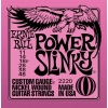 Ernie Ball – Jeux de cordes pour guitares électriques Jeu corde electrique – Power Slinky – 11/48 – 2220