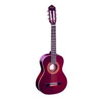 Ortega R121-1/2WH Guitare classique 1/2 Wine Red (Import Royaume Uni)