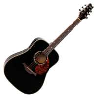 Classic Cantabile WS-2 Guitare folk (Noir) (Import Allemagne)