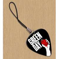 Green Day « American Idiot » – Charms Médiator pour Téléphone Portable