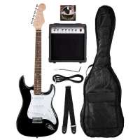Rocktile Banger’s Pack set guitare électrique Black, 7 pièces