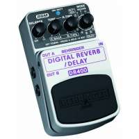Behringer DIGITAL REVERB/DELAY / DR400 Pédale d’effet reverb/delay numérique (Import Royaume Uni)
