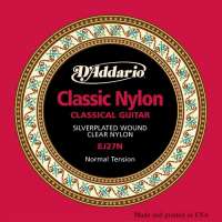 D’Addario – Jeux de cordes nylon pour guitares classiques EJ27N – CLASSIC NYLON TIRANT NORMAL